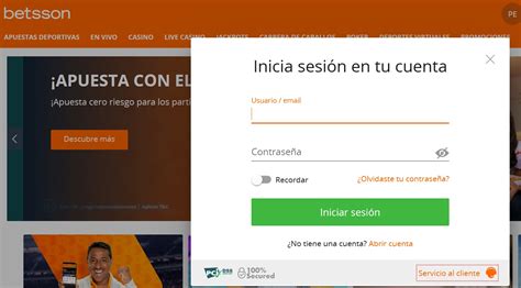 bettson casino|betsson iniciar sesión.